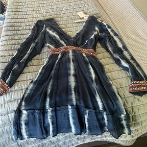 Long sleeve Anthropologie dress